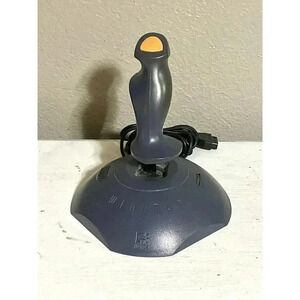 Vintage Logitech Wingman Joystick #3001 for PC & Mac Gaming Flight Sim Stick